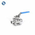 SANTHAI  SS304 SS316L Non-retention Stainless Steel welding Sanitary Ball Valve for Pharmacy